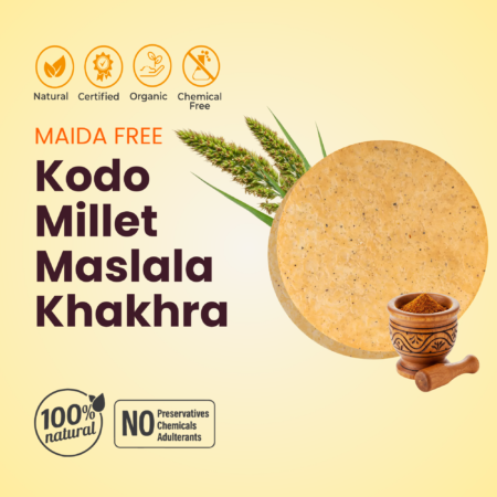 Kodo Millet Masala Khakhra